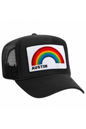 Gorras De Camionero Aviator Nation Austin Rainbow Mujer Multicolor | 50YOCUJMG