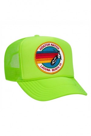 Gorras De Camionero Aviator Nation Laguna Beach Mujer Multicolor | 50VUMTSHB