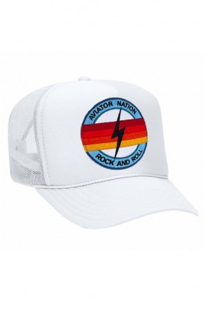 Gorras De Camionero Aviator Nation Rock And Roll Bolt Vintage Hombre Multicolor | 81HZMWXJA