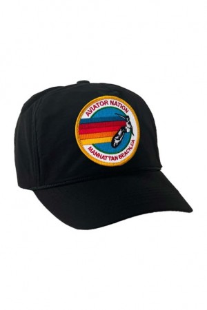 Gorras De Camionero Aviator Nation Signature Manhattan Beach Vintage Nylon Mujer Multicolor | 48RVLPBKJ