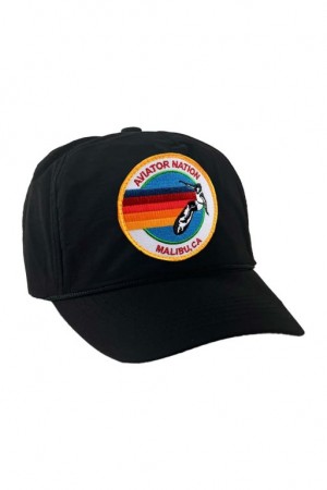 Gorras De Camionero Aviator Nation Signature Malibu Vintage Nylon Mujer Multicolor | 48TEMIWSN