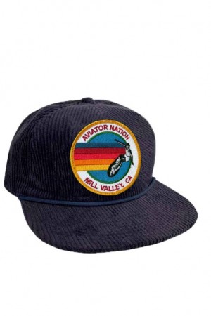 Gorras De Camionero Aviator Nation Signature Mlvy Hombre Vintage Corduroy Trucker | 80IOLYEQP