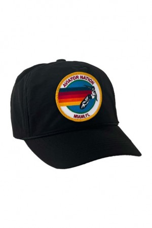 Gorras De Camionero Aviator Nation Signature Miami Vintage Nylon Hombre Multicolor | 80KESVACX