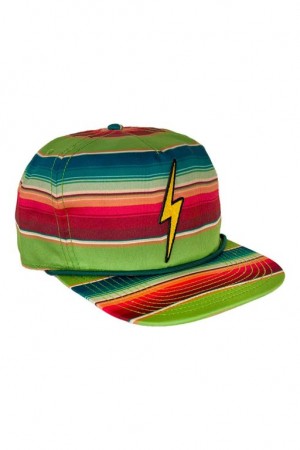 Gorras De Camionero Aviator Nation Vintage Bolt Twill Low-rise Tulum Hombre Green | 79UJIRHNX