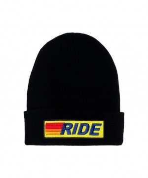 Gorro Aviator Nation Ride Logo Hombre Black / Yellow | 83OCWQMND