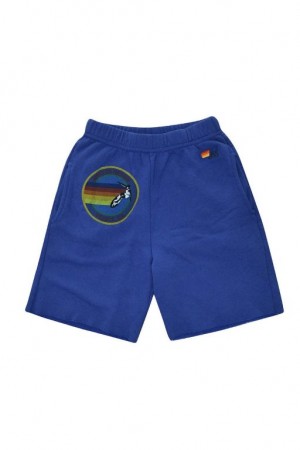 Short Aviator Nation Miami Sweat Niños Royal | 95SDXTNAY