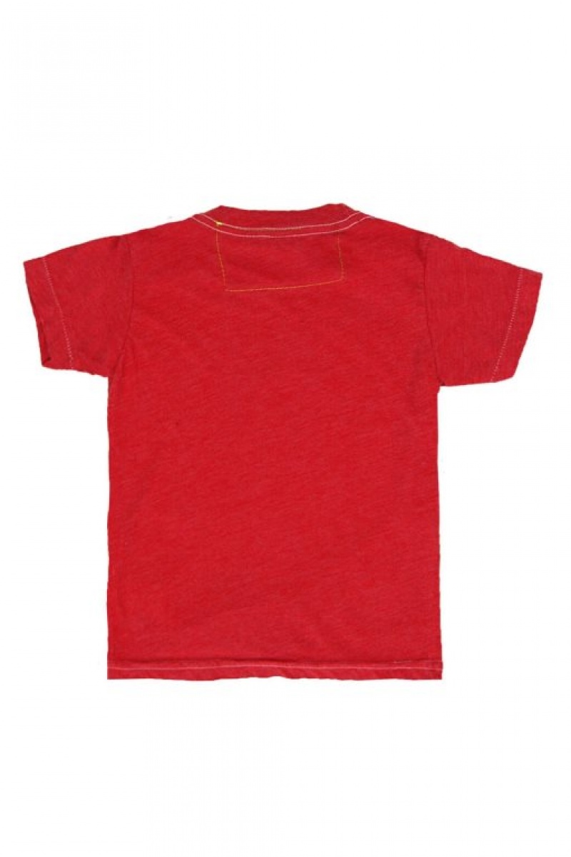 Camiseta Aviator Nation Bolt Niños Red | 93RGPXTJH
