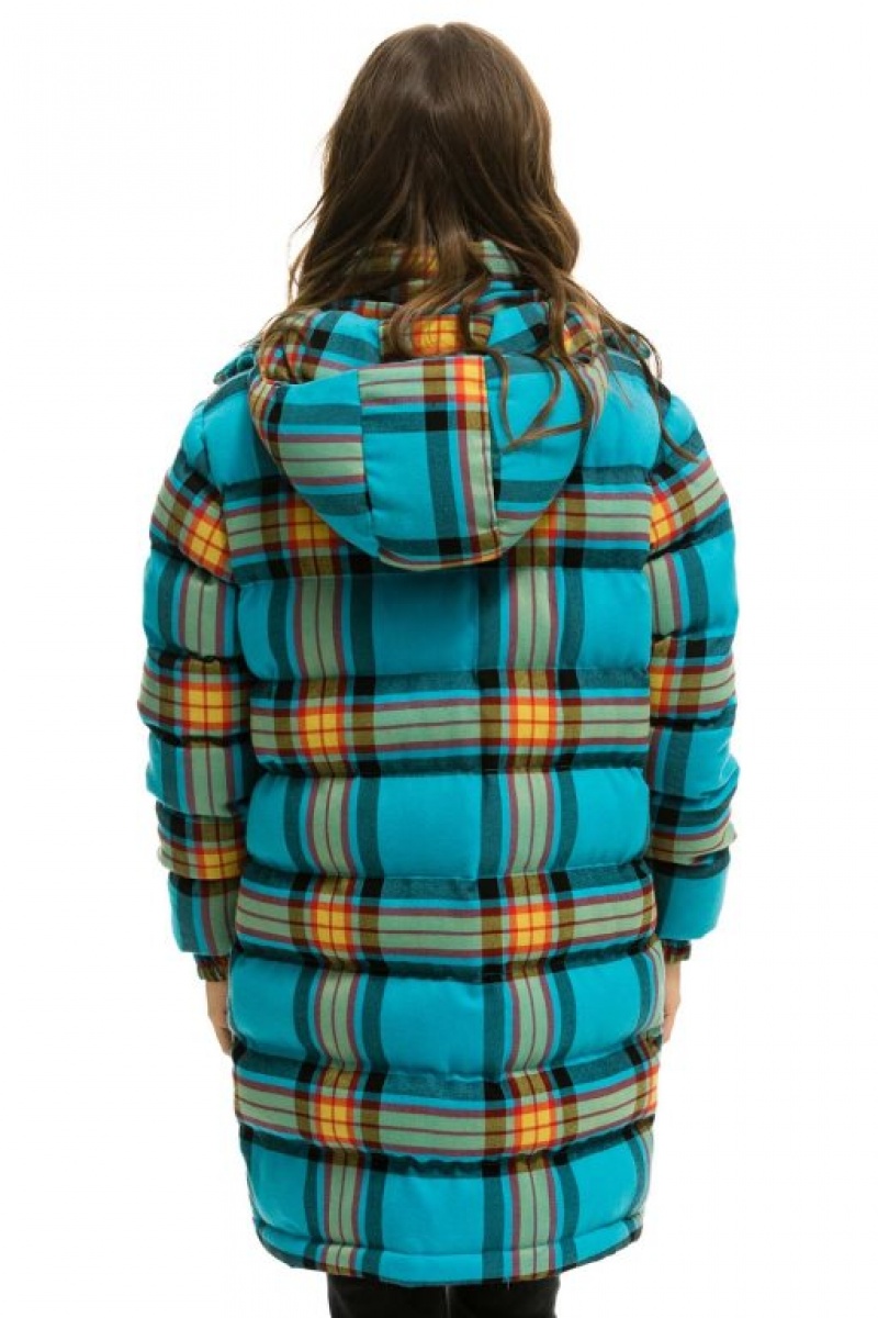 Chaquetas Aviator Nation Plaid Long Trekker Hombre Jackson Plaid | 69FTUIXKD