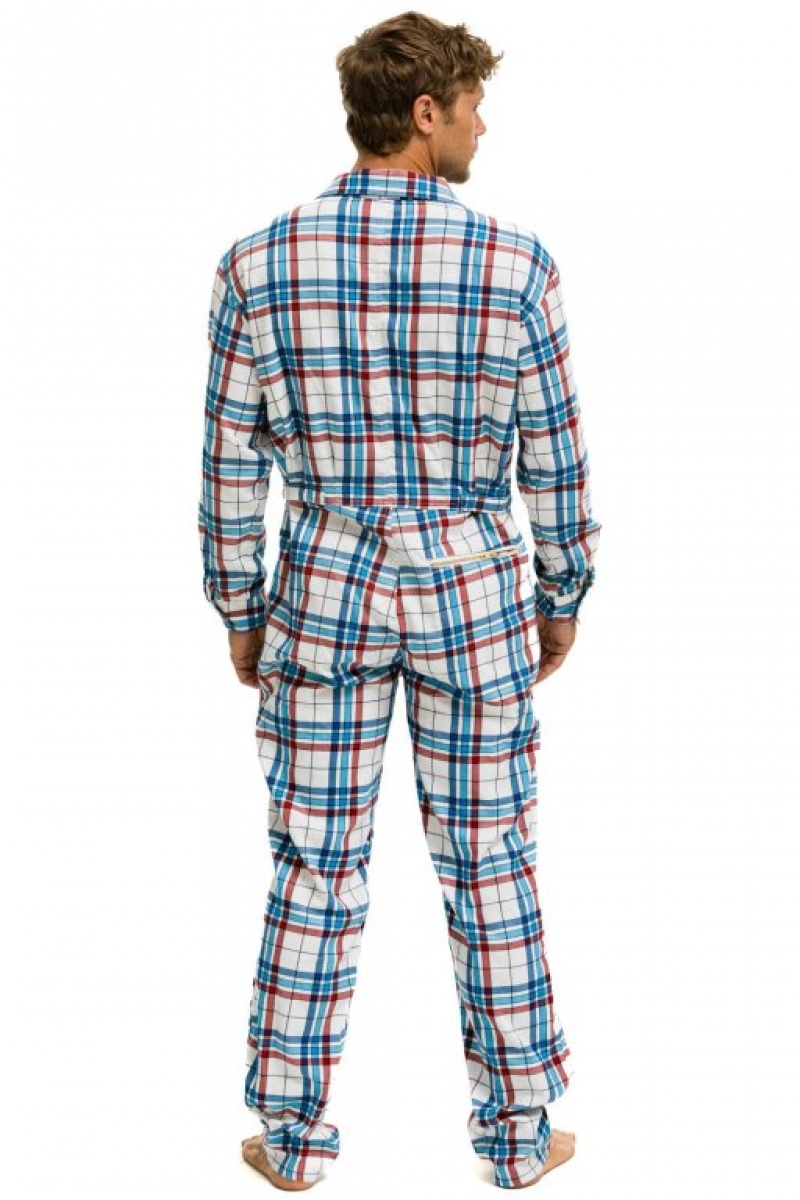 Flight Suit Aviator Nation Plaid Mujer Montauk Plaid | 08YLWZEQG