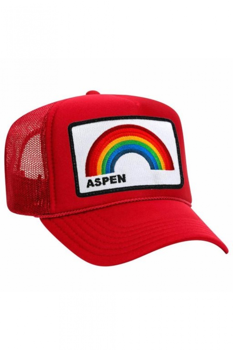 Gorras De Camionero Aviator Nation Aspen Rainbow Mujer Multicolor | 50YVPAJKC