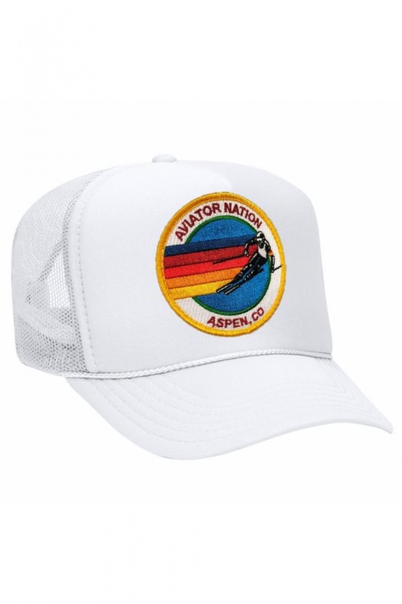 Gorras De Camionero Aviator Nation Aspen Hombre Multicolor | 81GXSODKW