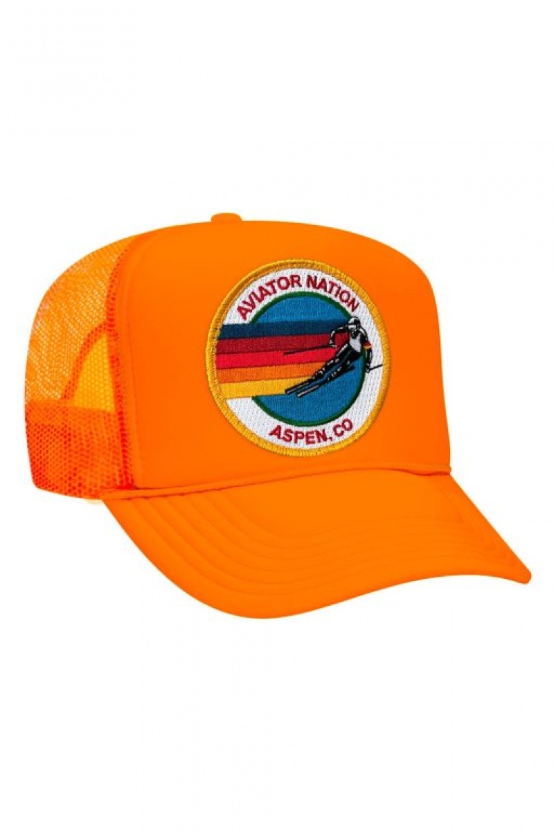 Gorras De Camionero Aviator Nation Aspen Hombre Multicolor | 81GXSODKW