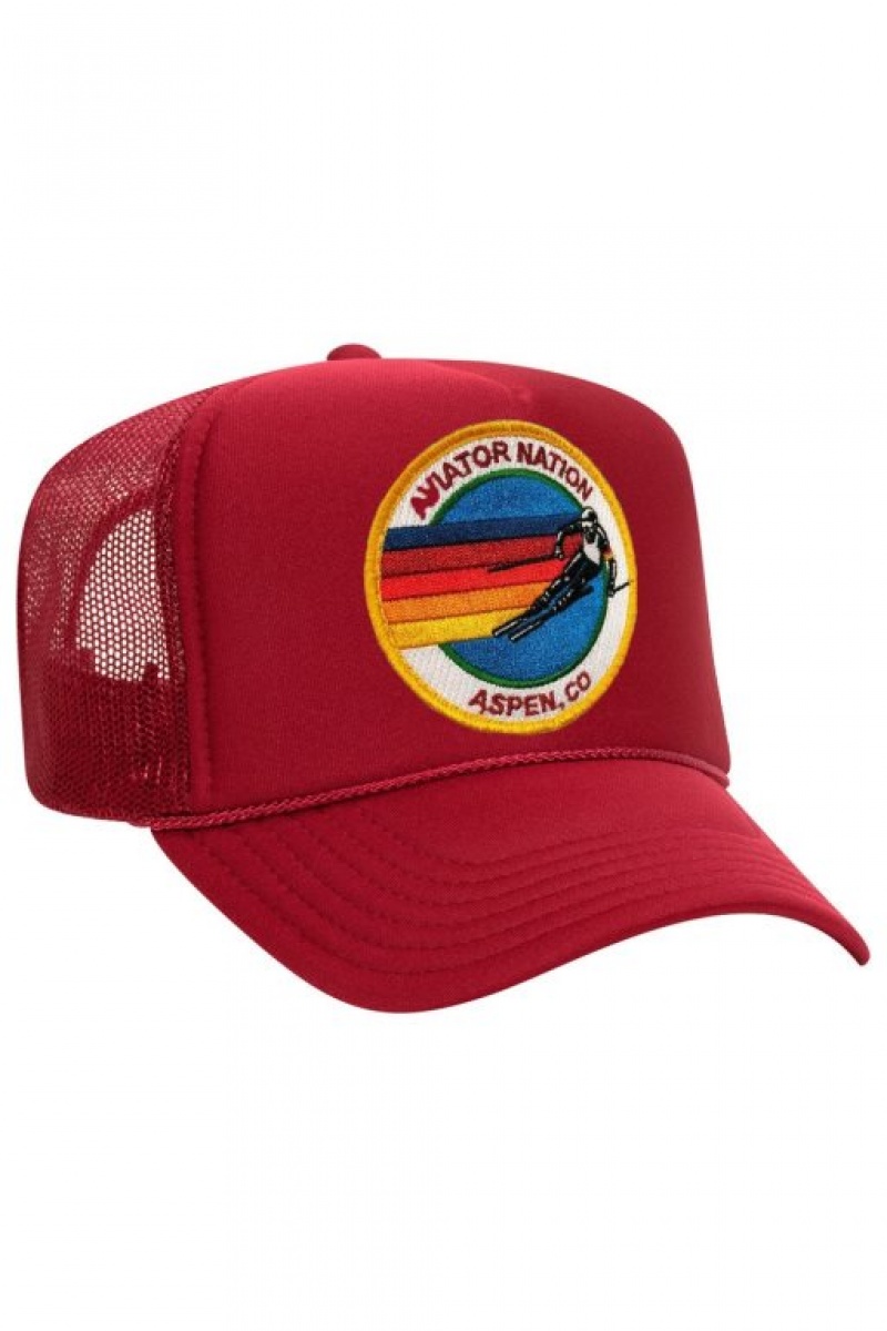 Gorras De Camionero Aviator Nation Aspen Hombre Multicolor | 81GXSODKW