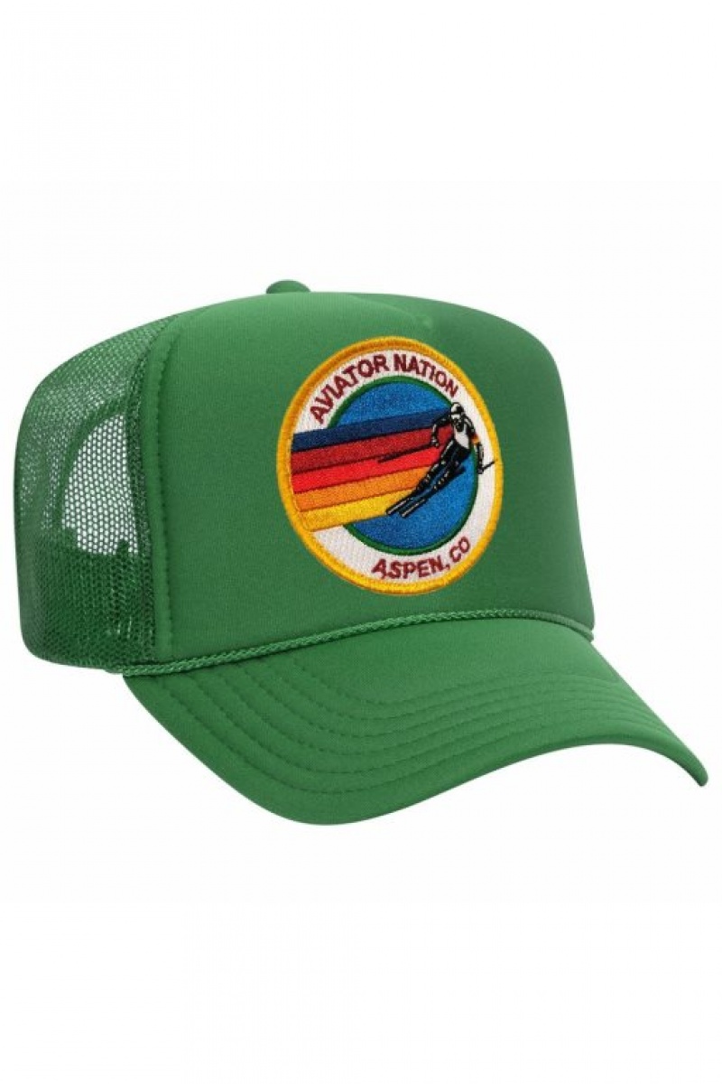 Gorras De Camionero Aviator Nation Aspen Hombre Multicolor | 81GXSODKW