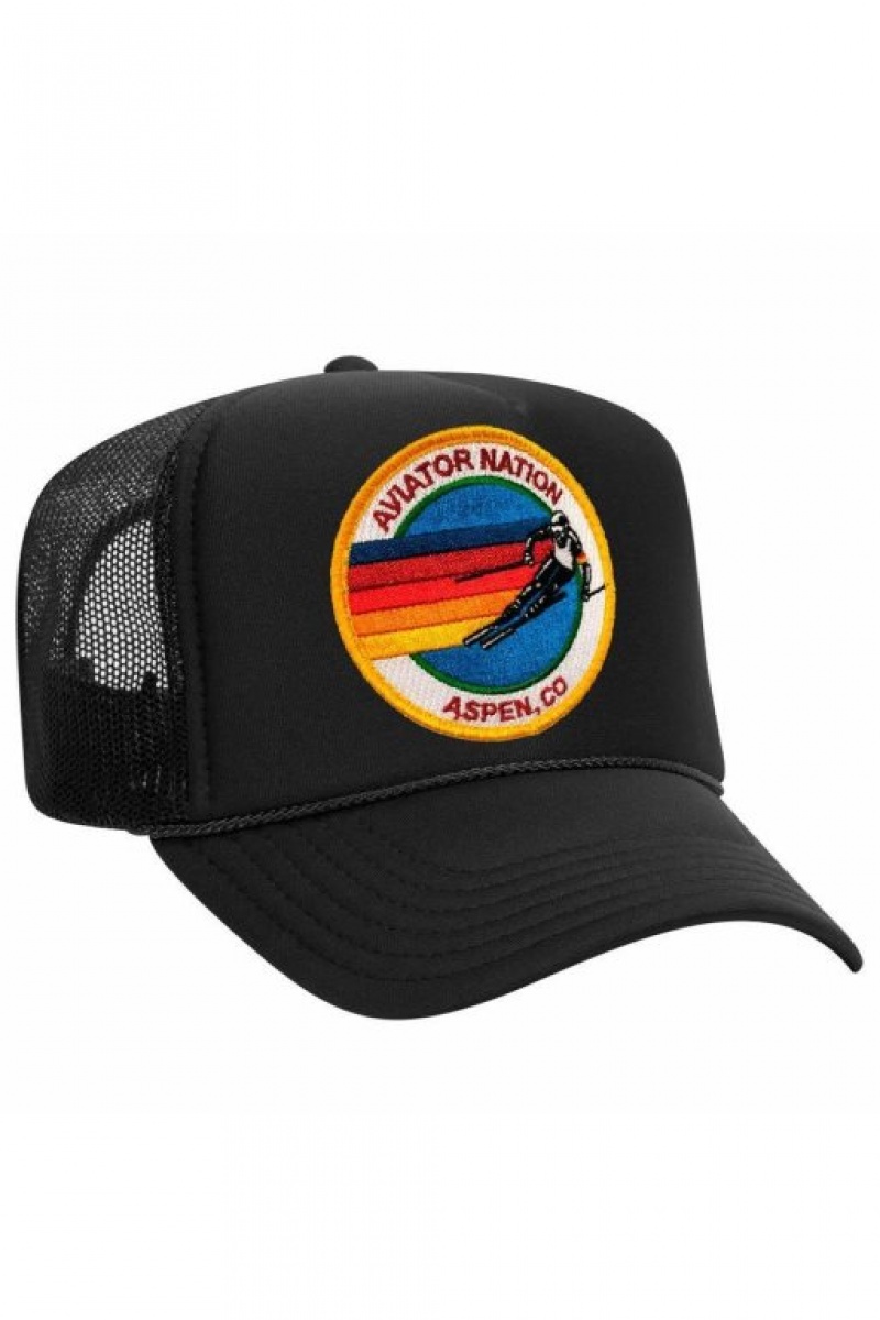 Gorras De Camionero Aviator Nation Aspen Hombre Multicolor | 81GXSODKW