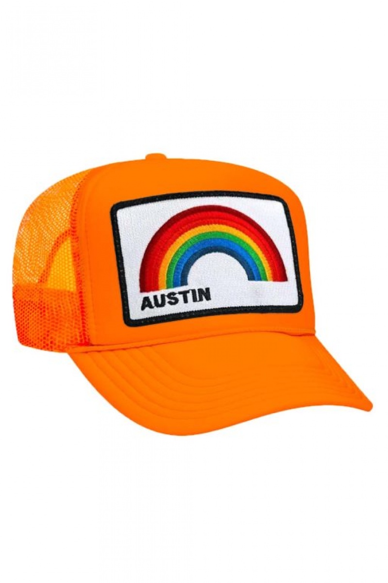 Gorras De Camionero Aviator Nation Austin Rainbow Mujer Multicolor | 50YOCUJMG