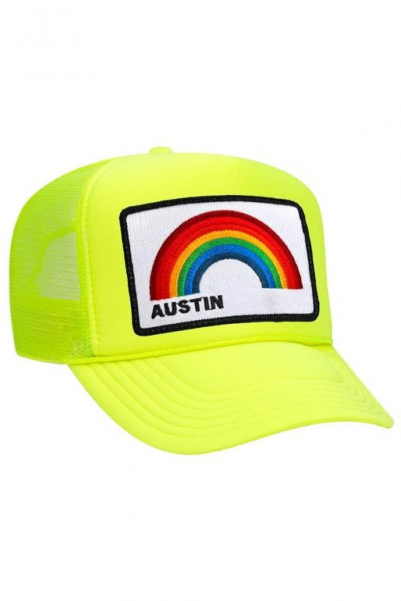 Gorras De Camionero Aviator Nation Austin Rainbow Mujer Multicolor | 50YOCUJMG