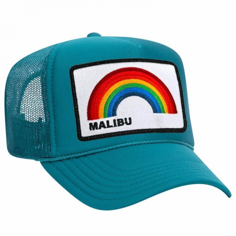 Gorras De Camionero Aviator Nation Malibu Rainbow Mujer Multicolor | 50BFTXQJO