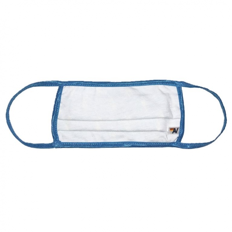 Mascarilla Aviator Nation Bolt Hombre Blue / Gold | 84TGBRSXH