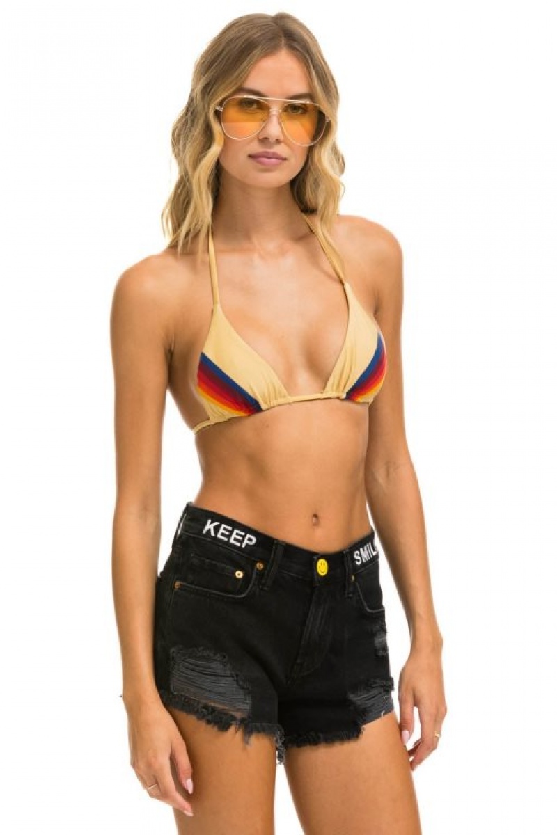 Short Aviator Nation Mid Rise Boyfriend Cutoff Keep Smiling Jean Mujer Black | 42OAJZRBH