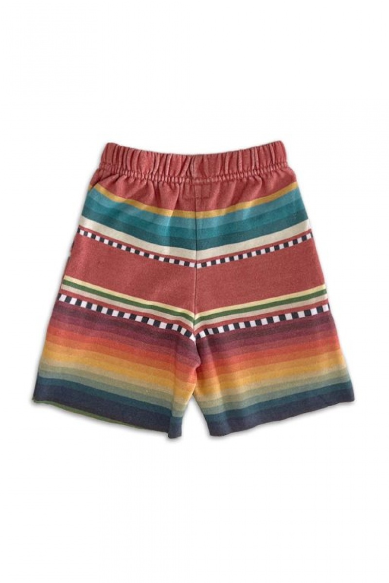 Short Aviator Nation Tulum Sweat Niños Red | 94ZLDQAOY