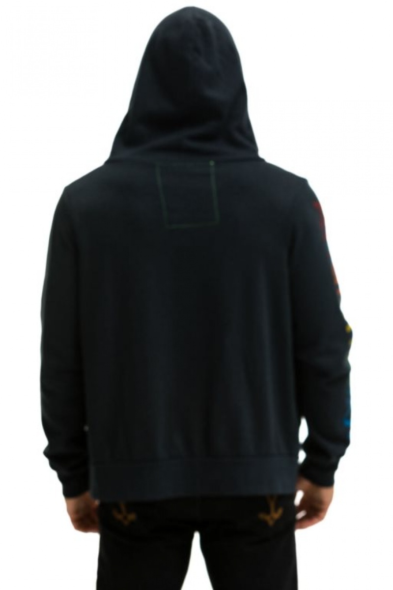 Sudadera con Capucha Aviator Nation Aspen Hombre Grey | 62BUHSEVR