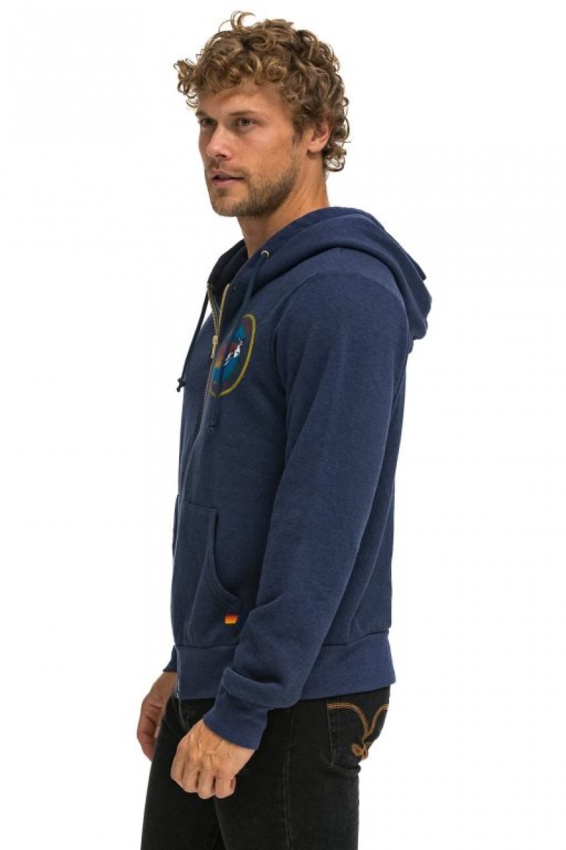 Sudadera con Capucha Aviator Nation Hombre Navy | 61HIBWYLE