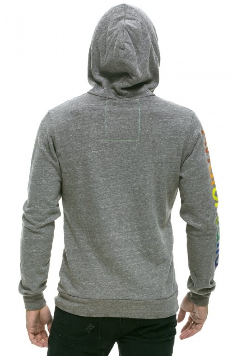 Sudadera con Capucha Aviator Nation La Jolla Pullover Mujer Grey | 07SMGRELH
