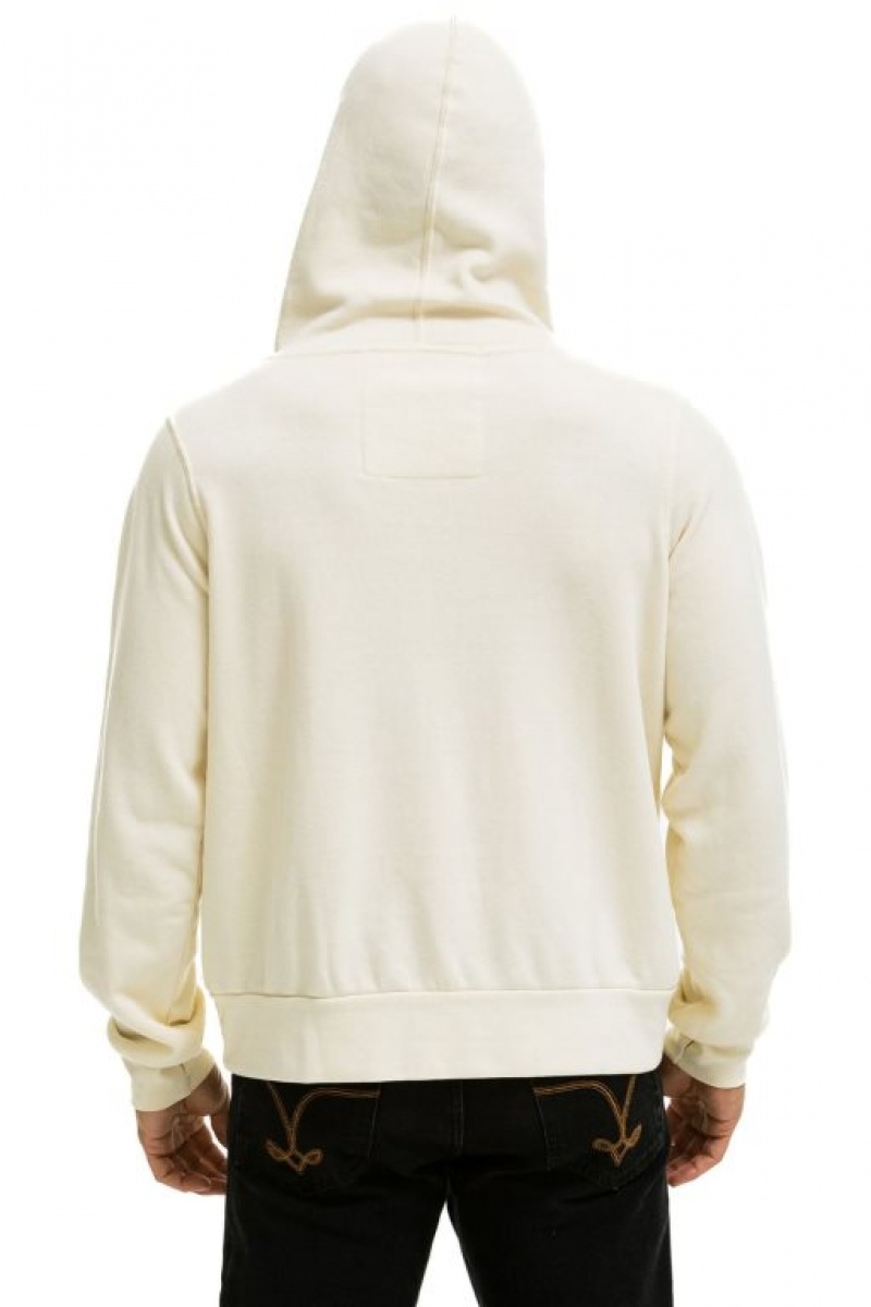 Sudadera con Capucha Aviator Nation Ninja Pullover Mujer White | 05GTVNJAM
