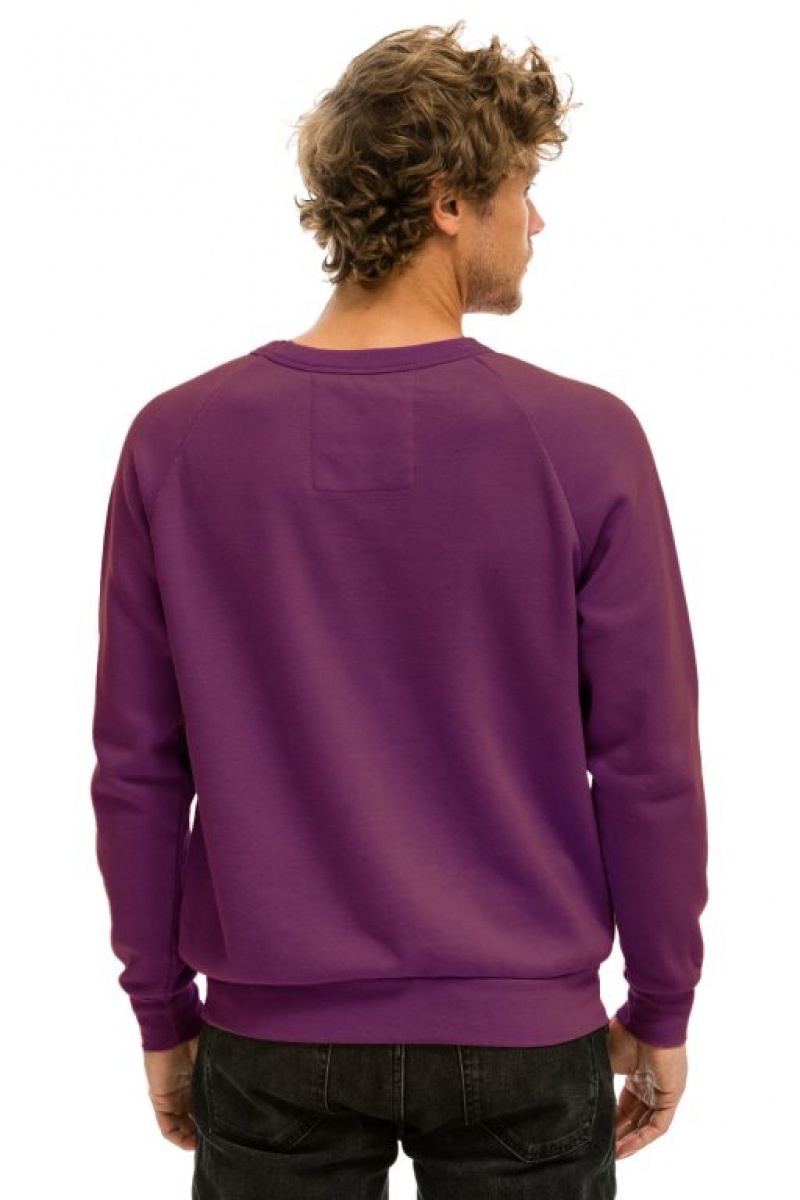 Sudaderas Aviator Nation Bolt Fade Mujer Purple / Purple Orange | 18BOLVDPA