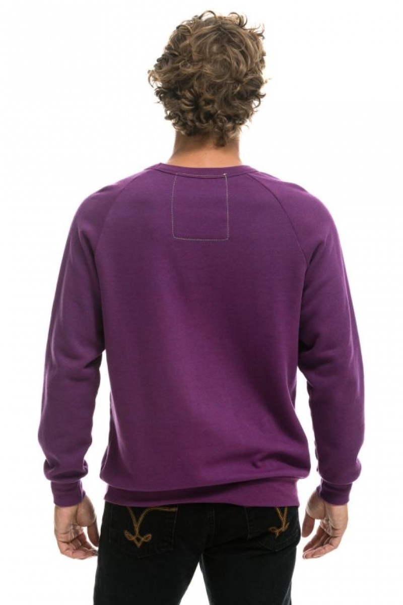 Sudaderas Aviator Nation Bolt Fade Mujer Purple / Pink Purple | 18CMXONVF