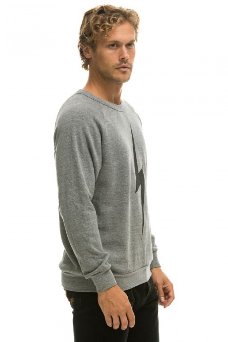 Sudaderas Aviator Nation Bolt Mujer Grey | 17VQITCXN