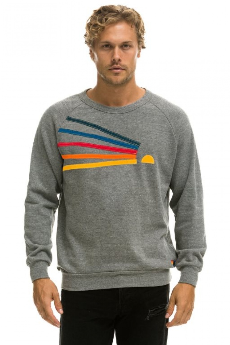 Sudaderas Aviator Nation Daydream Mujer Grey | 17BRDWZSP