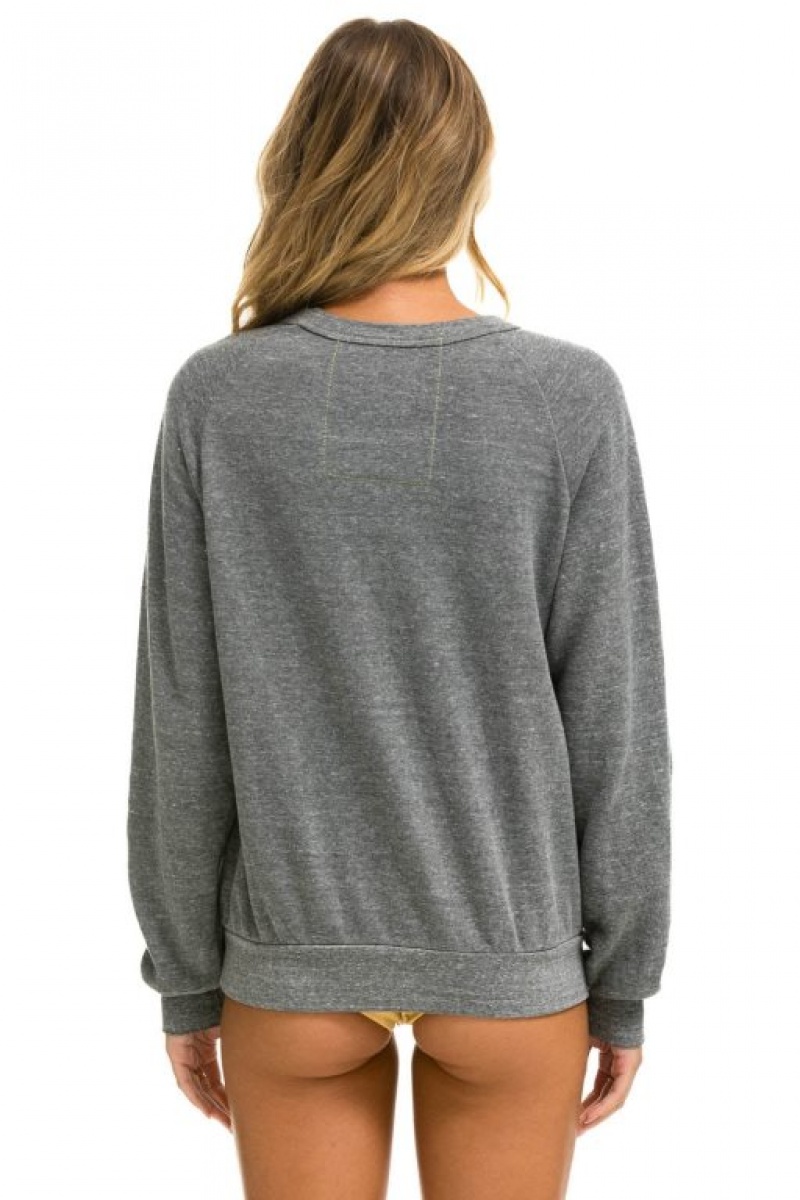 Sudaderas Aviator Nation Daydream Mujer Grey | 17BRDWZSP