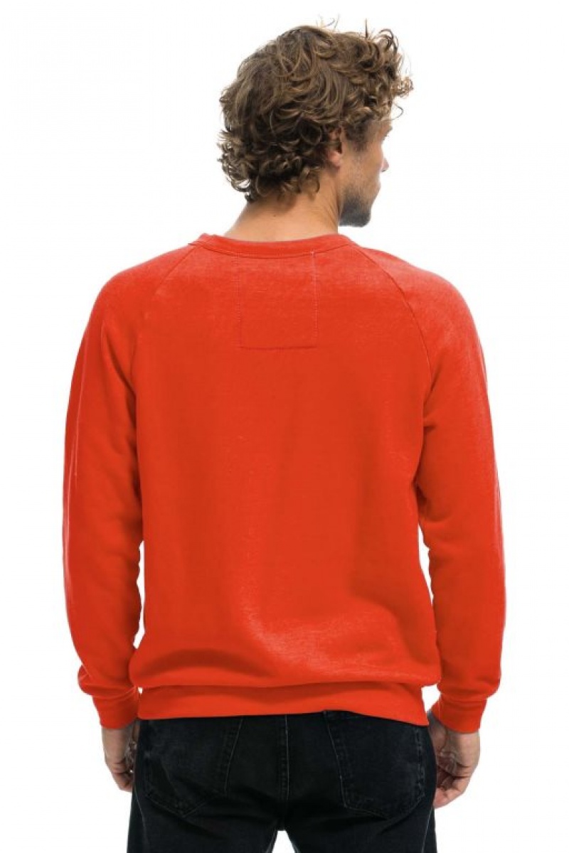 Sudaderas Aviator Nation Las Vegas Mujer Orange | 19SBXKIPW