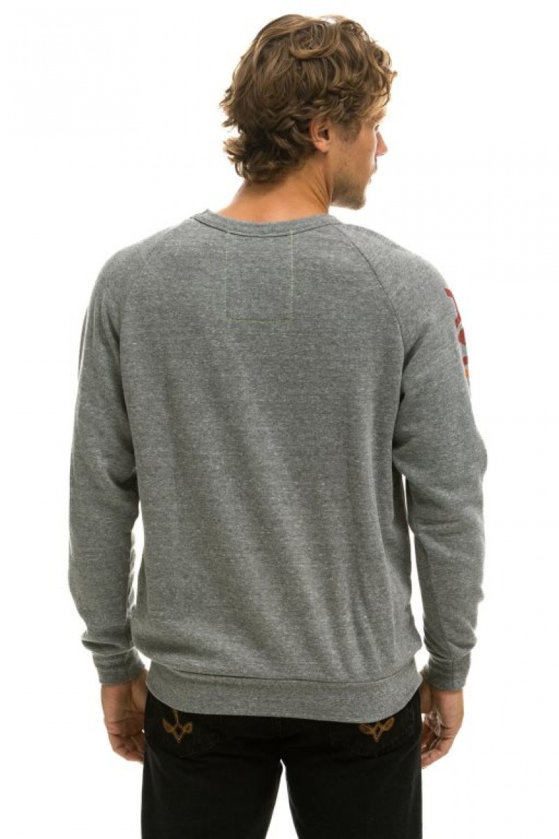 Sudaderas Aviator Nation Las Vegas Mujer Grey | 19UFPOYLX