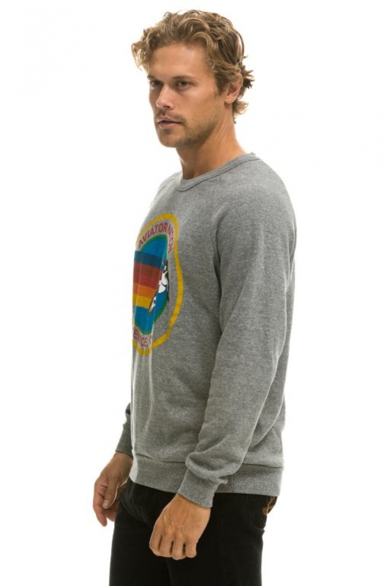 Sudaderas Aviator Nation Mujer Grey | 19DOJYBAC
